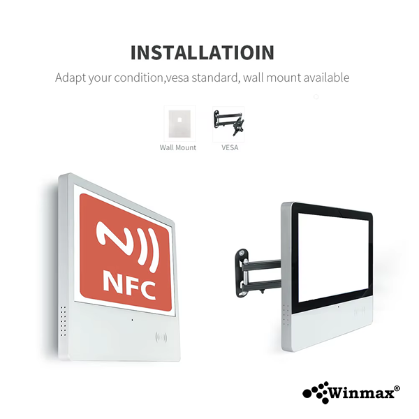 จอทัชสกรีน (RFID Touch PC) ขนาด21.5 สีขาว รุ่น Win-132