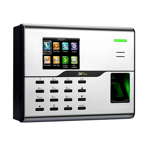 เครื่องสแกนลายนิ้วมือ สำหรับบันทึกเวลาทำงาน Finger Scan ZKTECO UA860