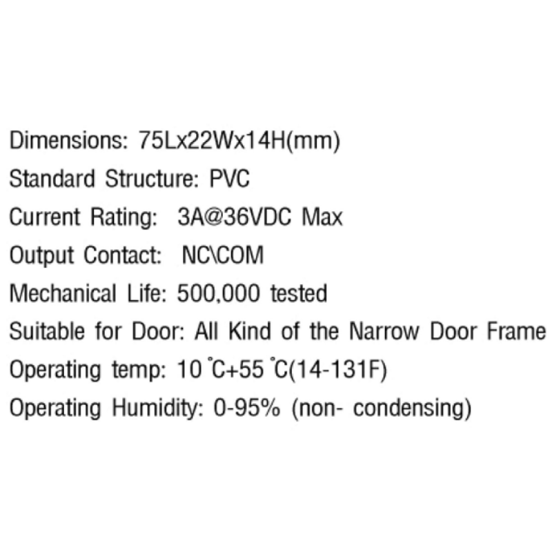 Exit switch ED803