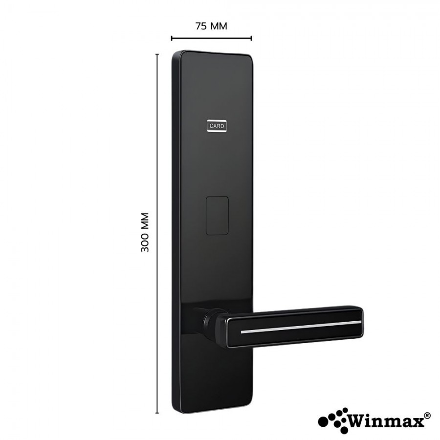 ประตูล็อคโรงแรมดิจิตอล Winmax Hotel Lock รุ่น WN-S19