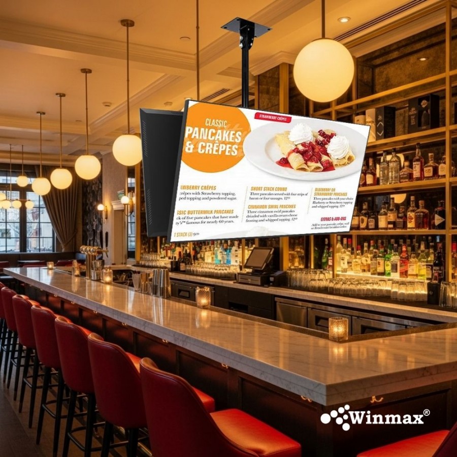 กระดานเมนูแบบดิจิตอล ขนาด 65 นิ้ว Digital Menu Board Winmax รุ่น Win 454 กระดานเมนูแบบดิจิตอล ขนาด 65 นิ้ว Digital Menu Board Winmax รุ่น Win 454
