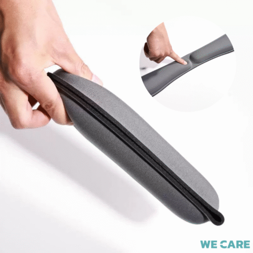 แผ่นรองข้อมือคีย์บอร์ดเพื่อสุขภาพ WE CARE วัสดุเมมโมรี่โฟม ลดปวดเมื่อยข้อมือ รุ่น BeWork 3