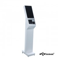 เครื่องกดบัตรคิวบริการตนเอง ตู้คีออสขายสินค้า Kiosk Ordering Self Service ขนาด15.6นิ้ว Winmax รุ่น Win511 เครื่องกดบัตรคิวบริการตนเอง ตู้คีออสขายสินค้า Kiosk Ordering Self Service ขนาด15.6นิ้ว Winmax รุ่น Win511
