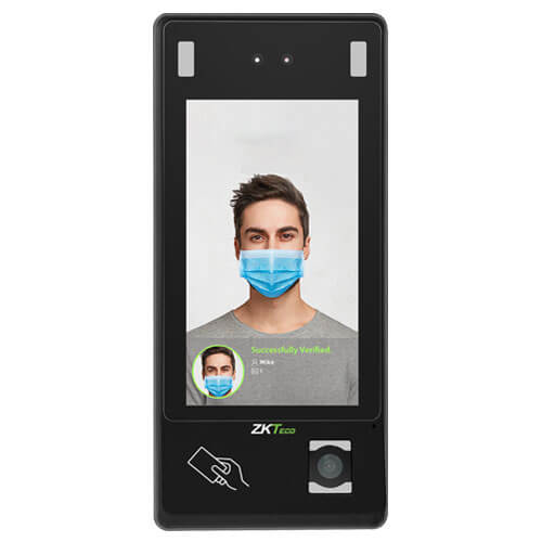 เครื่องสแกนใบหน้า สำหรับบันทึกเวลาทำงาน Face Scan ZKTECO G4 Pro