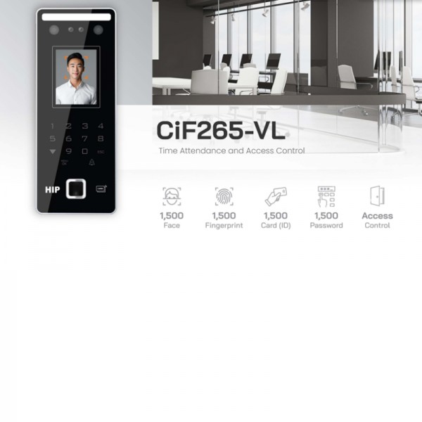 เครื่องสแกนใบหน้า CiF265-VL