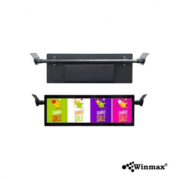 จอโฆษณาดิจิตอลบนรถโดยสาร Bus ceiling mount LCD digital signage ขนาด 29 นิ้ว WINMAX รุ่น WIN482 จอโฆษณาดิจิตอลบนรถโดยสาร Bus ceiling mount LCD digital signage ขนาด 29 นิ้ว WINMAX รุ่น WIN482