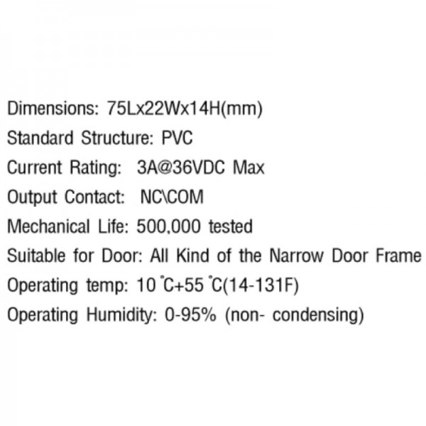 Exit switch ED803