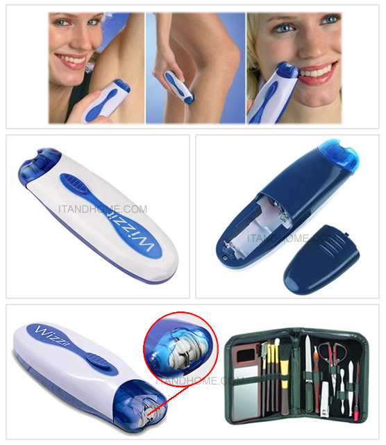 Wizzit Electronic Body Hair Remover Shaver Epilator Trimmer