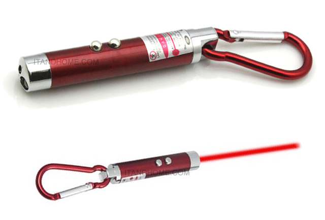 LED Laser Pen Pointer Flashlight Torch Beam Red
