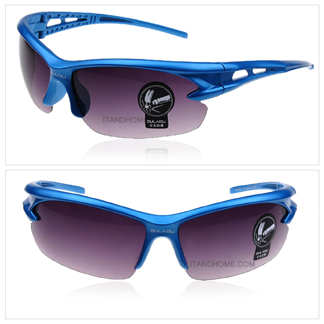 Sun Glasses Bicycle Lens Bike Blue Color