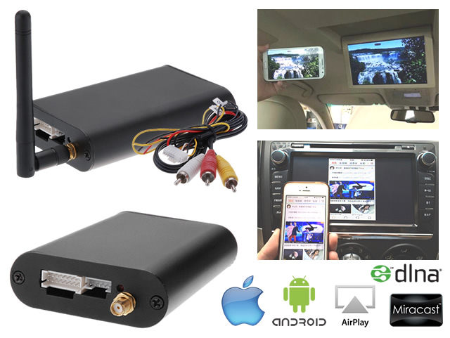 Car Wi-Fi Smart Screen Mirroring Wi-Fi Mirror Box Airplay Miracast DLNA