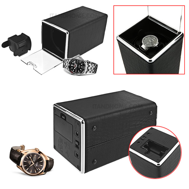 Automatic Rotation Watch Winder Display Box