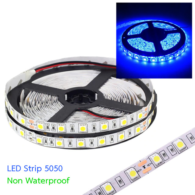 LED Strip SMD5050 60LEDs Blue Color Non-Waterproof