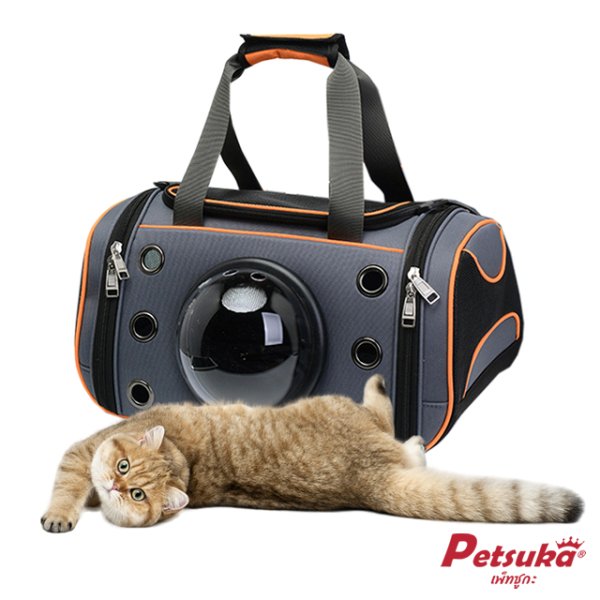 Petsuka Pet Shoulder Bag Space Capsule Shape
