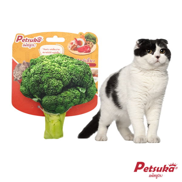 Petsuka Pet Toy Broccoli Food With Sound