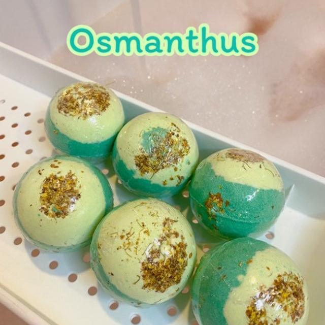 Bath Bomb Essential Oils CareNa OSMANTHUS 100 g