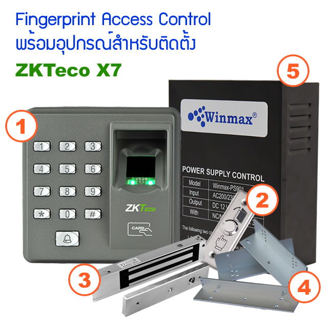 Access Control Fingerprint ZKteco X7