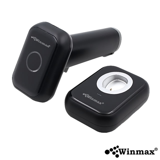 เครื่องอ่านบาร์โค้ดไร้สาย Wireless QR Code Winmax-YK-WHS26 พร้อมแท่นชาร์จ