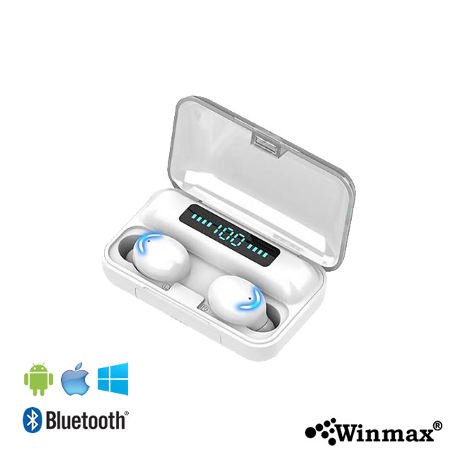 Earphone 9D Stereo Headphones Bluetooth Gaming Sport Waterproof F9