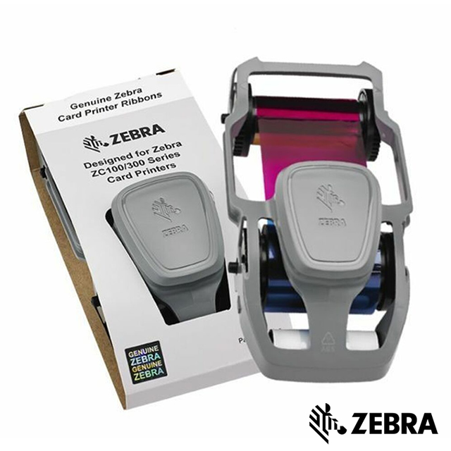 Color Ribbon YMCKO For Zebra ZC300 200 Print/Roll