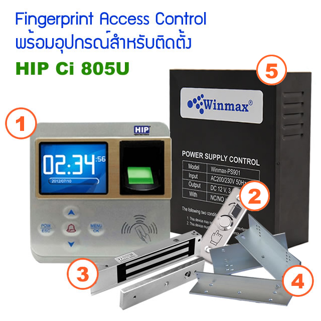 Access Control Fingerprint HIP Ci805U