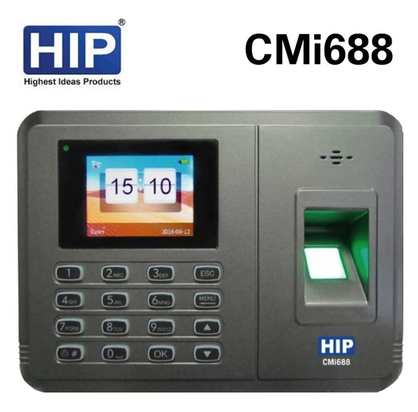 เครื่องสแกนลายนิ้วมือ เครื่องอ่านลายนิ้วมือ Fingerprint  HIP CMi 688