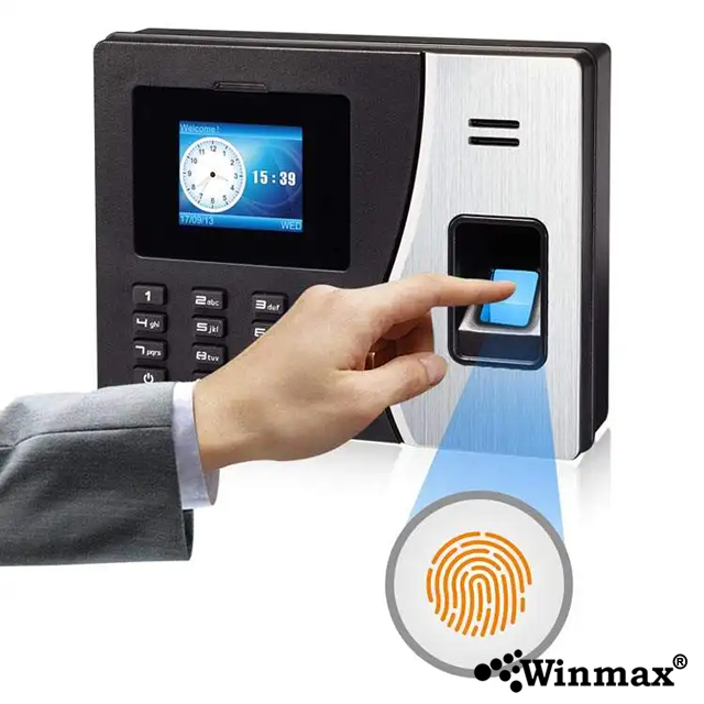 Finger Print Time Attendance Punch Clock Biometric