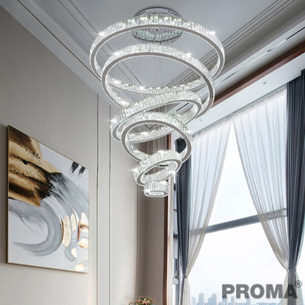 Led Cristal Villa Luxury 3-6 loop style