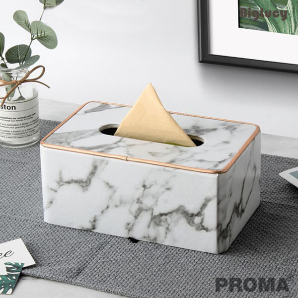 Luxury Marble Tissue Box