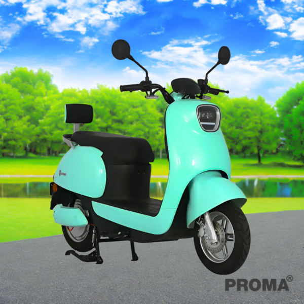 2-wheel electric motorcycle Bright Colorful Style
