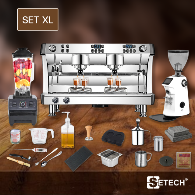 Coffee maker set for opening a shop equipment 26 items SET XL
