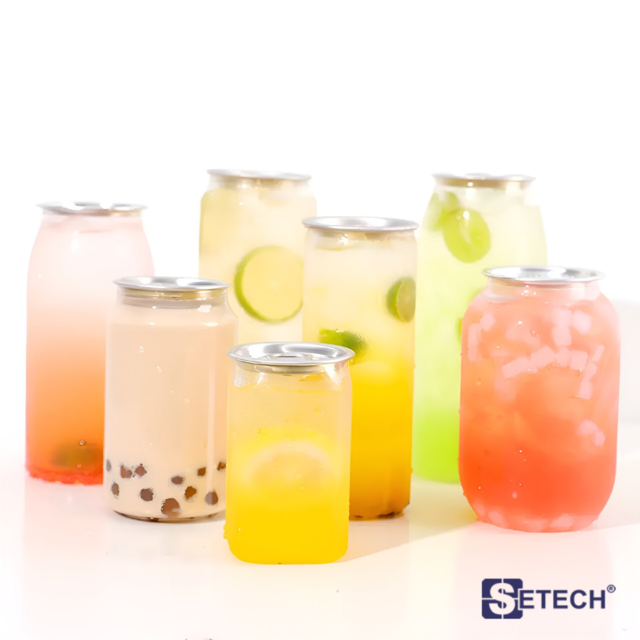 Beverage cans with lids 330 ml. Model B SETECH-CD-04