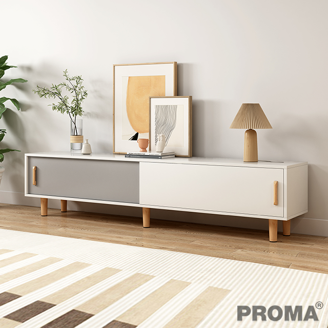TV Cabinet Modern Minimalist Combination Small