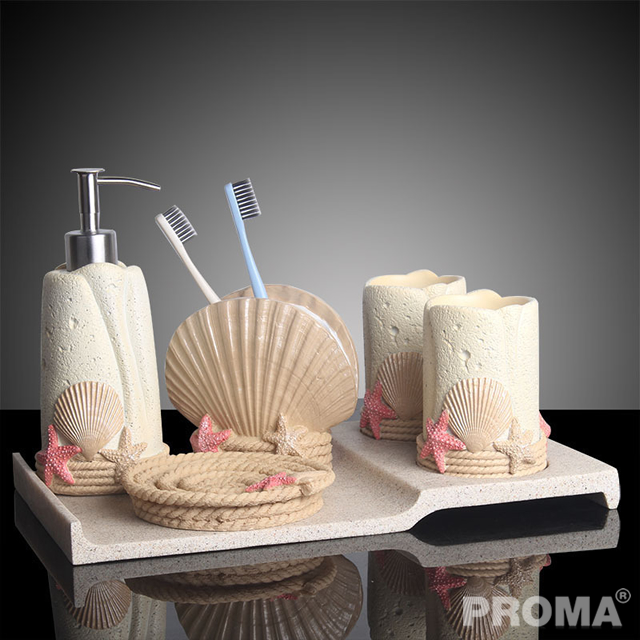 Bathroom Wash Five Piece Brushing Cup Mouthwash Cup Set