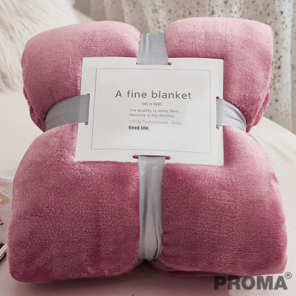Coral Fleece Blanket Thickened Winter Sofa