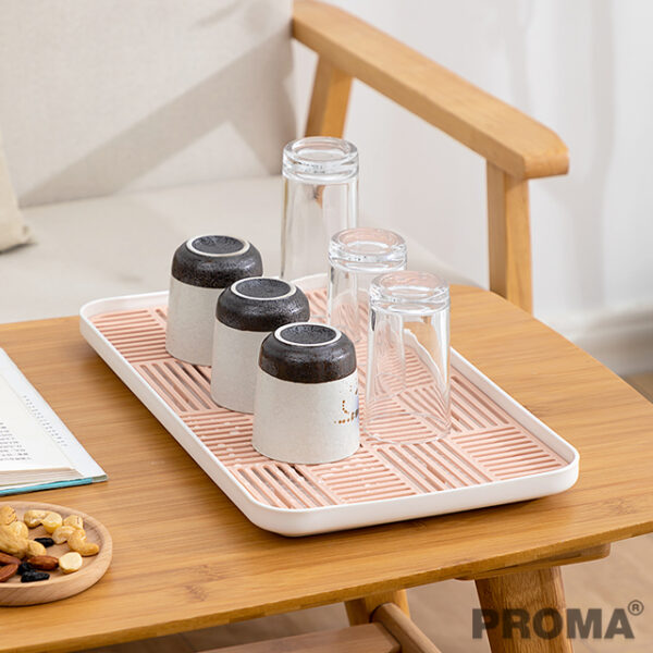 Cup Shelf Rack Glass Tray Shelf For Cups