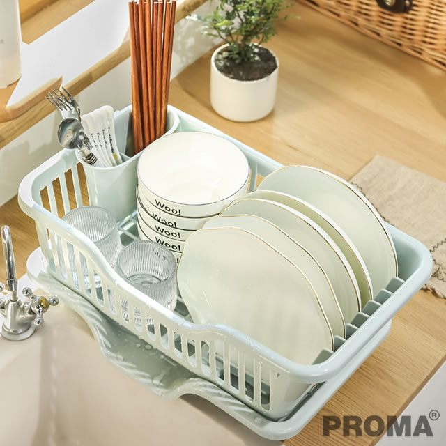 Kitchen Countertop Dishes Basket Sink Rack Storage