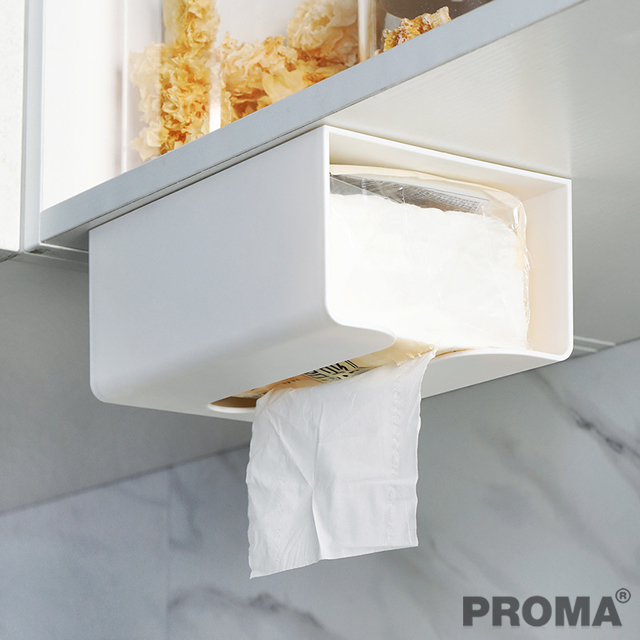 Kitchen Paper Box Wall-Mounted Holder Plastic