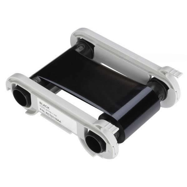Black Color Ribbon For Evolis Primacy / Zenius 2000 Print/Roll