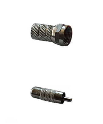 หัวต่อกล้องวงจรปิด RCA+F TYPE