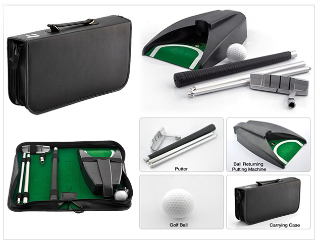 Indoor Golf Trainning Set and Ball Return System