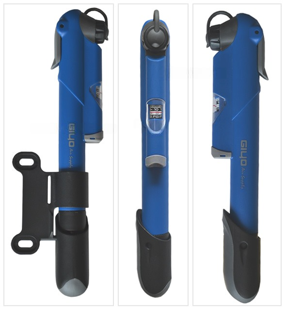 Portable Mini Pump for Bike Bicycle Blue color