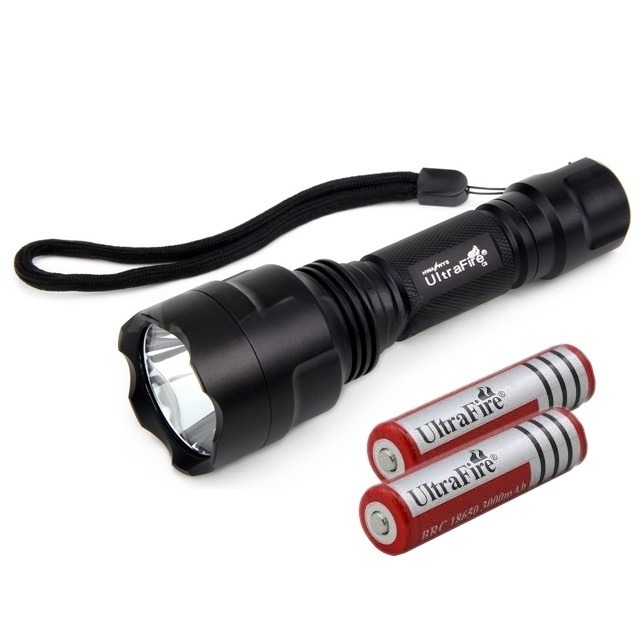 ไฟฉายแรงสูง LED Altra Fire 1300 Lumen พร้อมที่ชาร์จในรถยนต์