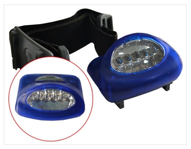 5 LED Flashlight Headlamp Torch Light Head Lamp