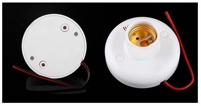 Lamp Holder E27 Sound Voice Control Induction Light Bulb Switch Adapter 