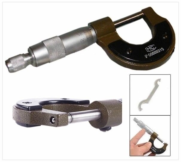 High Accuracy Electronic Digital Micrometer 25mm/0.01mm 