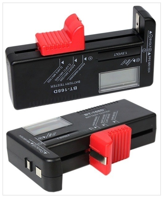 Battery Tester for 9V 1.5V Digital