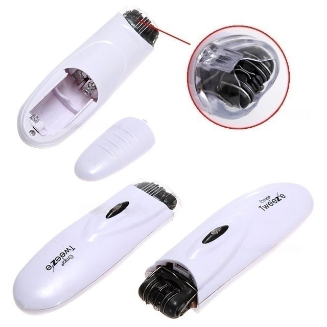 Emjoi Tweeze Automatic Trimmer Hair Body Face Cutter Epilator Removal