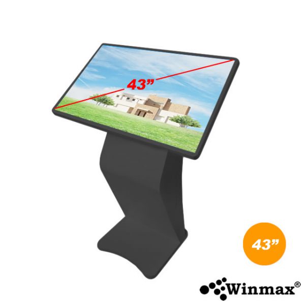 ตู้คีออสทัชสกรีน Winmax Kiosk ขนาด 43 นิ้ว รุ่น Winmax-K043