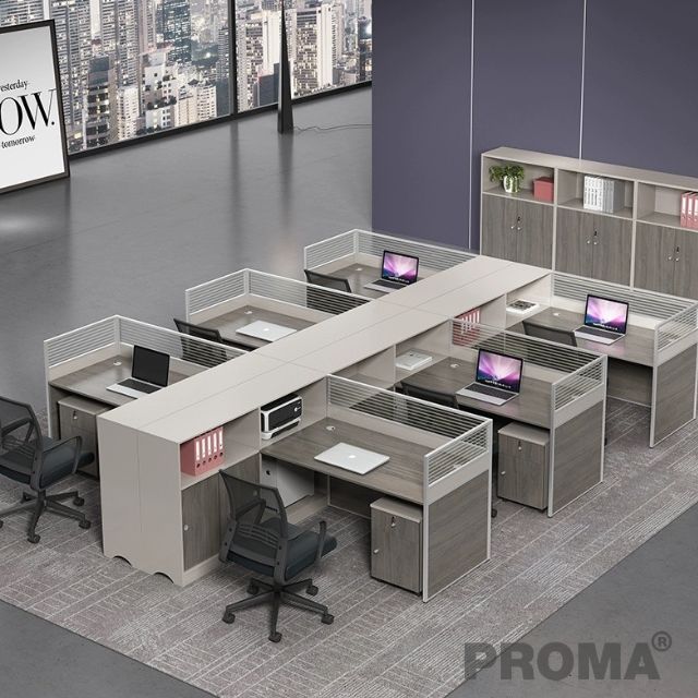 Computer Desk Design Desktop Office Table Partition Modular